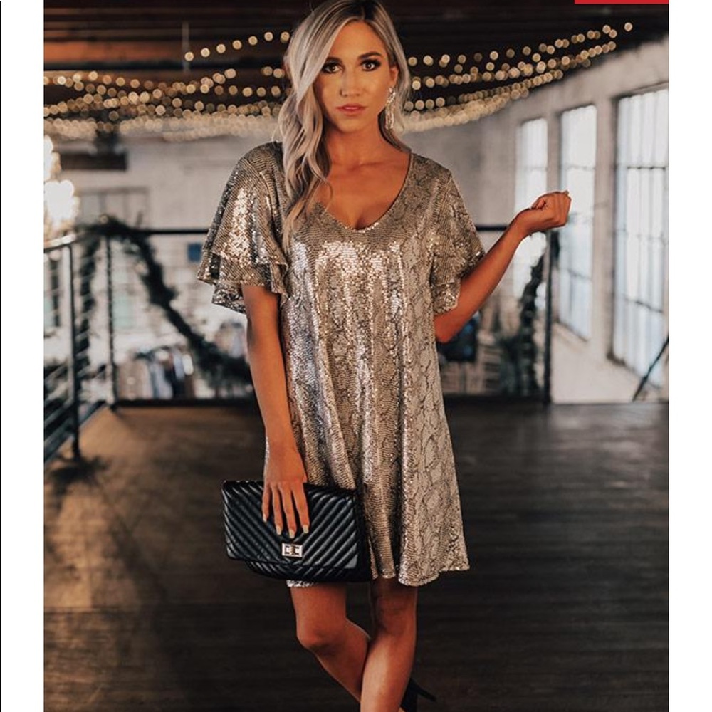 Sequin Dress